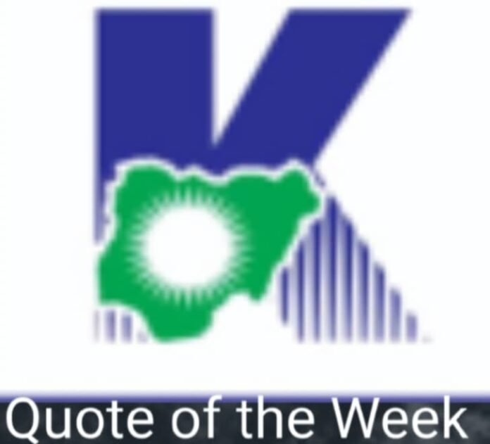 Nigerian Kicker quote logo